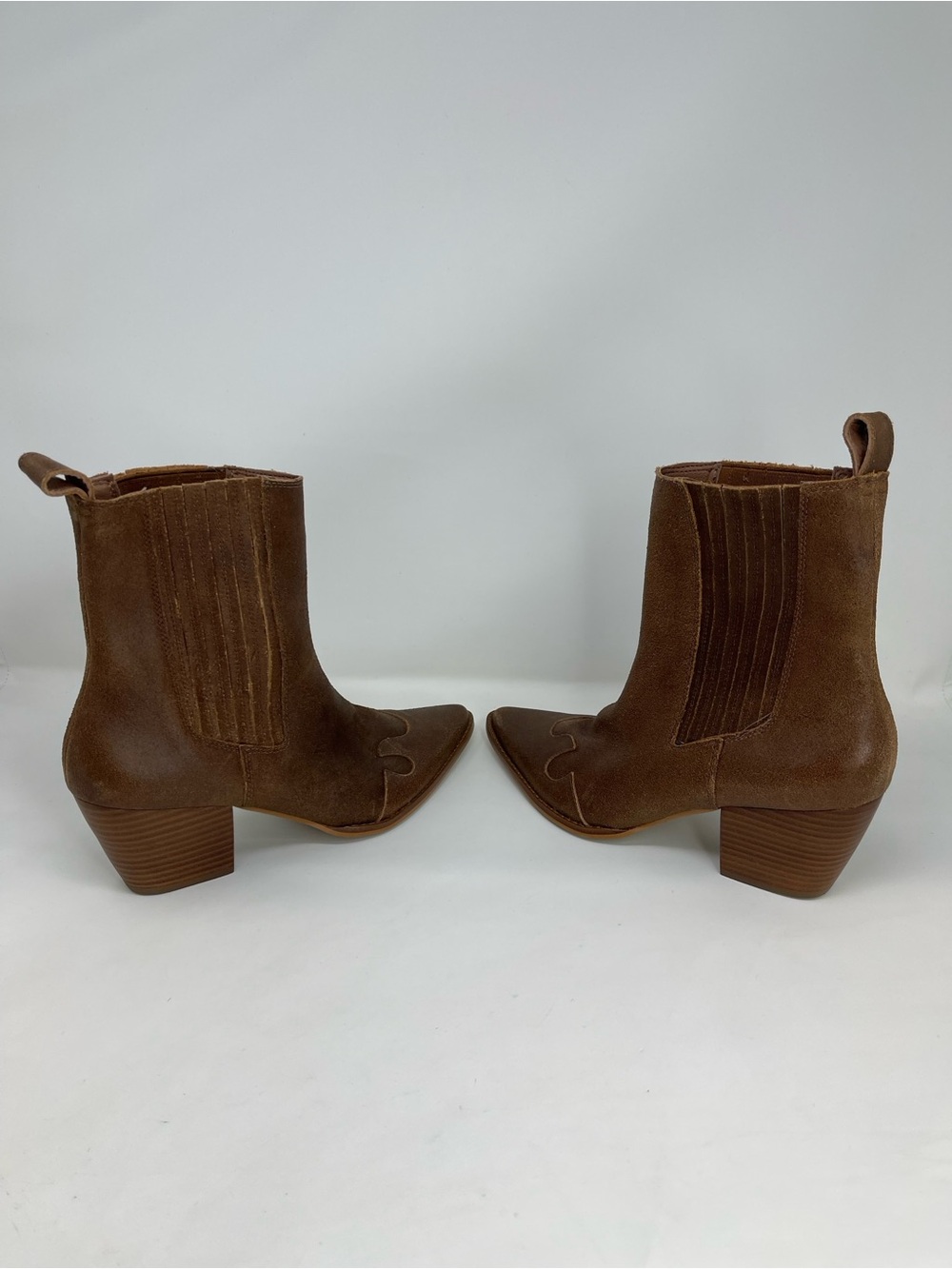 New Anthropology Matisse Collins Ankle Boot Leather upper size 9 - Picture 3 of 7